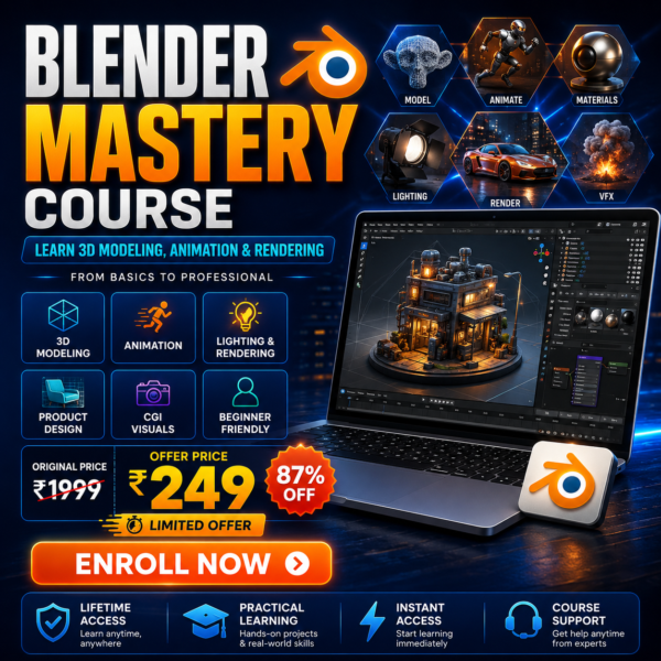 Blender Mastery Course 2026