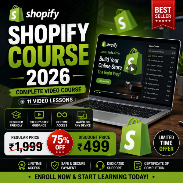 Shopify course 2026