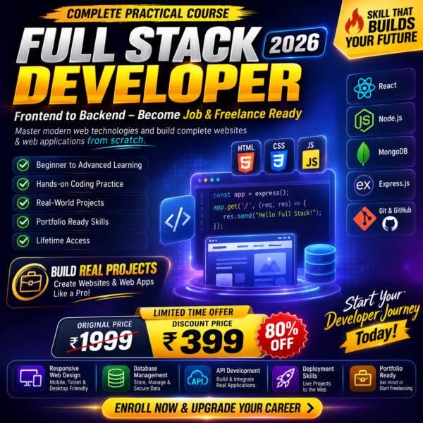 Full Stack Developer 2026